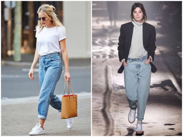 Как носить широкие джинсы, чтобы не выглядеть нелепо: 5 лучших сочетаний с самой удобной моделью