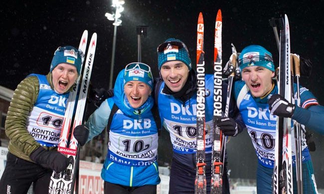 Названы составы сборной Украины на чемпионат мира по биатлону