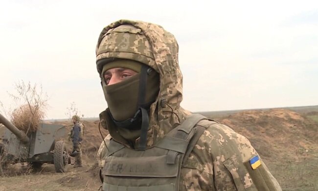 Боєць ЗСУ / скріншот з відео