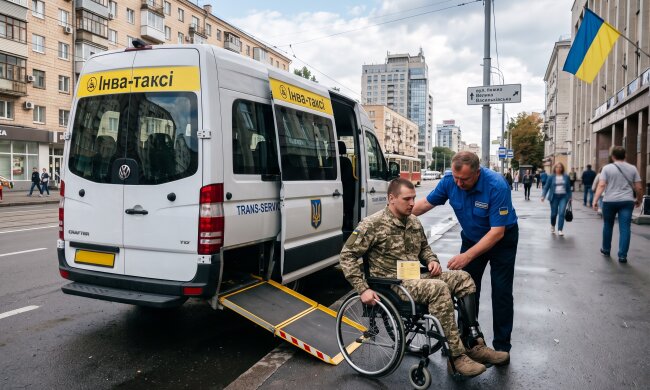 інклюзивний транспорт Київ ветерани спецавто