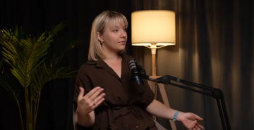 Юліана Довгопол, вчителька: фото скрін Ютуб