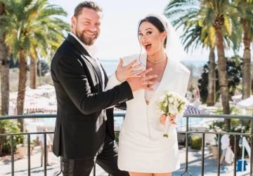 Богдан Юсипчук с женой, фото из соцсетей