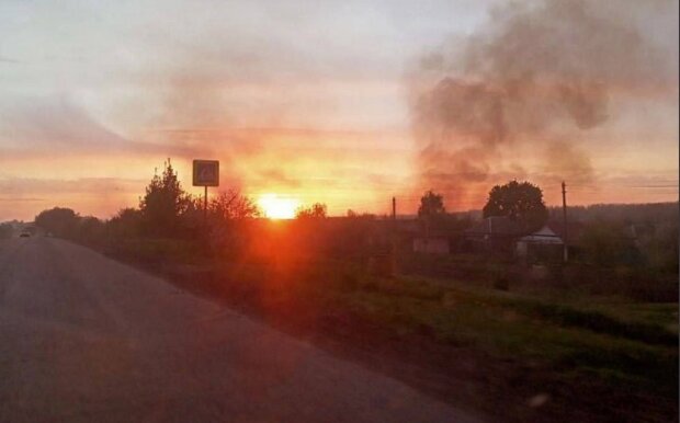 Взрывы в Белгородской области. Фото: Telegram