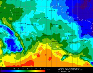 Погода в Україні, фото: Meteopost.com