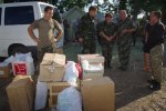 Швейцарці привезли в Україну допомогу для військових