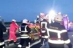 Аварія в Румунії, фото: скріншот з відео