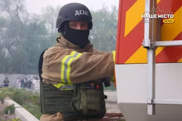 Рятувальник Олексій Зуй