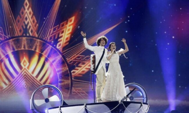 Финал Евровидения 2017: видео с выступления Naviband (Беларусь)