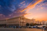 Захід сонця, Київ, фото з соцмереж