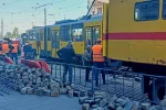 Дорожные работы во Львове: пробка на Привокзальной