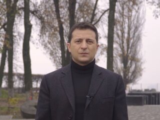 Володимир Зеленський, скріншот відео