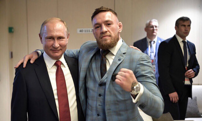 Конор Макгрегор и Владимир Путин