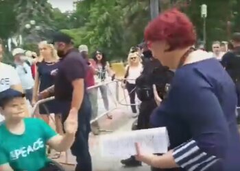 Галина Третьякова, скрин с видео