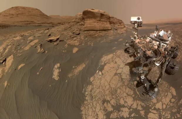 Селфі марсохода Curiosity, фото: NASA