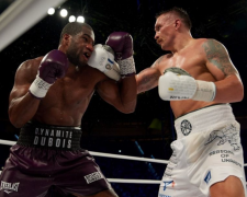 Александр Усик и Даниэль Дюбуа, фото: Фото Piotr Duszczyk / boxingphotos.pl
