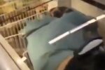 В Полтаве "человек-пельмень" оккупировал морозилку и рассмешил всю Украину: "Жарко!"