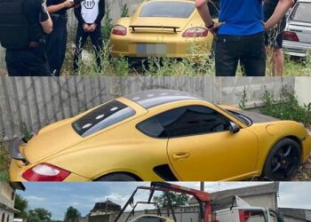 Копы нашли угонщика, фото из соцсетей