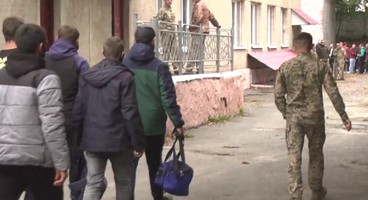 Мобилизация. Фото: скрин youtube