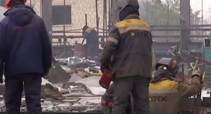 Устранение последствий ударов по энергетике. Фото: скрин youtube