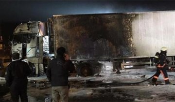 В Турции взорвался украинский грузовик 