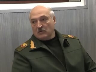 Олександр Лукашенко, кадр із інтерв'ю