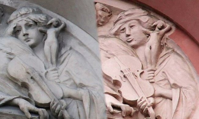 Реставратори зробили «пластичну операцію» німфі на барельєфі (фото)