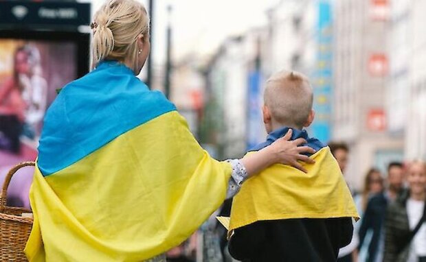 Украинские беженцы / фото: BBC