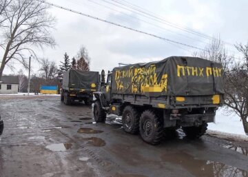 Техніка російської армії. Фото: Facebook