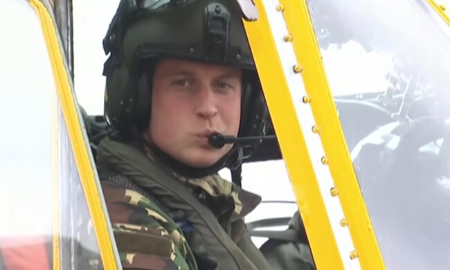 Принц Уильям, кадр из видео
