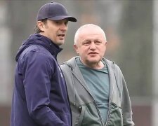 Олександр Шовковський та Ігор Суркіс, кадр з відео