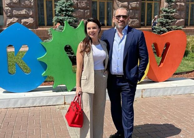 Лилия Подкопаева с мужем, фото с Instagram