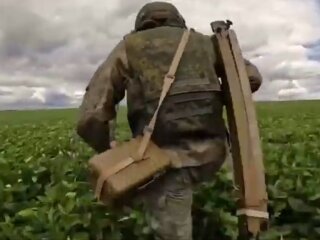 Российские оккупанты, фото: скриншот из видео