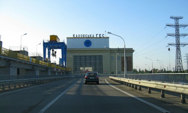 Каховская ГЭС, скриншот: YouTube