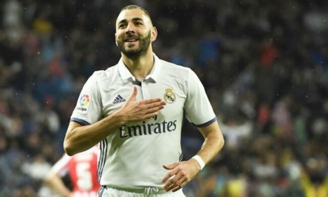 Бензема попал в пятерку лучших по голам в Лиге чемпионов