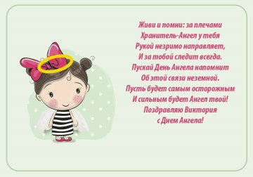 Поздравления с Днем ангела, Открытки