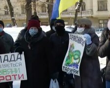 Мітинг у Львові, фото: скріншот з відео