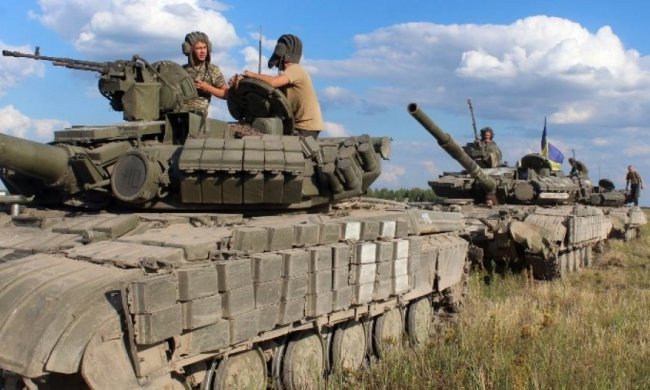 Українські танкісти потренувалися на Рівненщині (ФОТО)