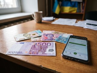500 євро банкнота гривні