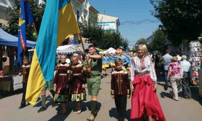 П'яні жлоби побили хлопця і позривали українські прапори зі стін кафе: відео