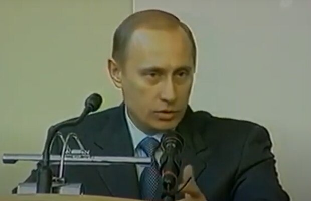 Скрін, відео YouTube Путін