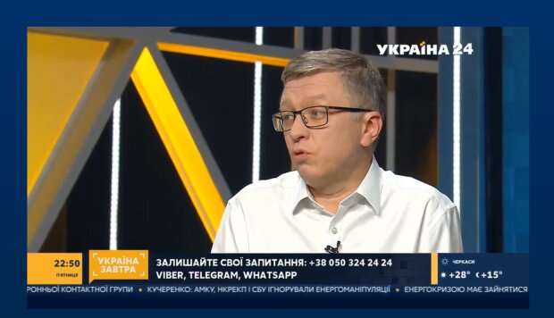 Економіст Тарас Козак, скріншот з відео "Україна 24"