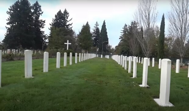 американское кладбище, фото: скриншот из видео