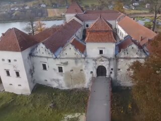 Свірзький замок, Львівщина, скріншот із відео