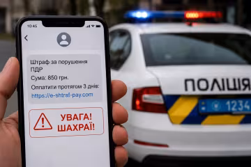 Фейкові штрафи від імені поліції