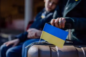 Біженці в Литві. Фото: Антикор