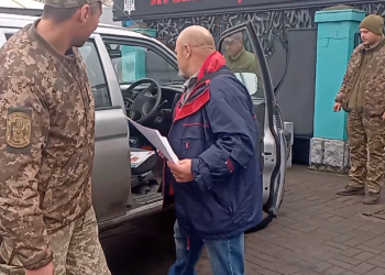 Мобилизация автомобилей. Фото: скрин youtube