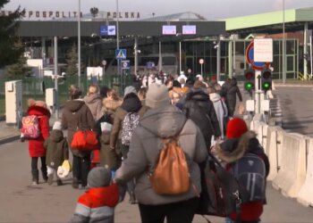 Кордон з Польщею, скріншот: YouTube