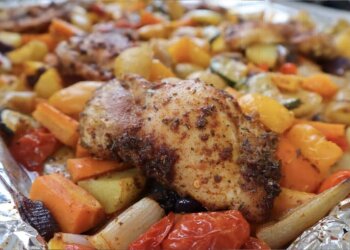 Запеченная курица по-каджунски: фото скрин Ютуб