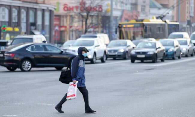 карантин в Киеве, фото: Униан