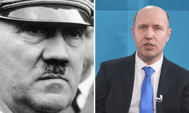 Руслан Бізяєв та Адольф Гітлер